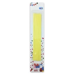 20 cm Sarı Mum 6'lı