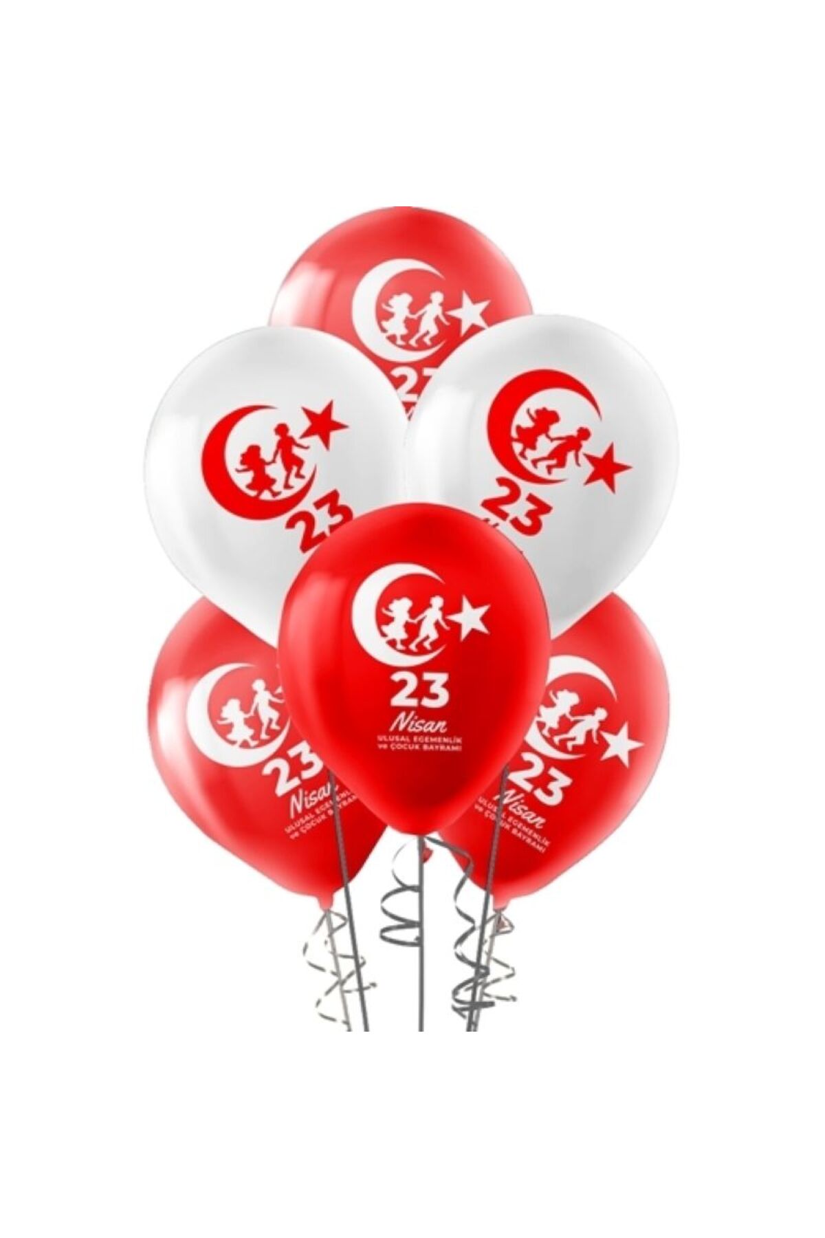 23 Nisan Temalı Baskılı Balon Seti