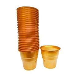 25'li Plastik Bardak Gold