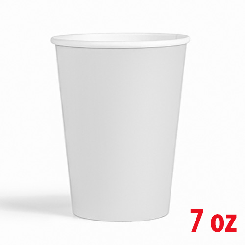 7 Oz Karton Bardak Beyaz 8'li