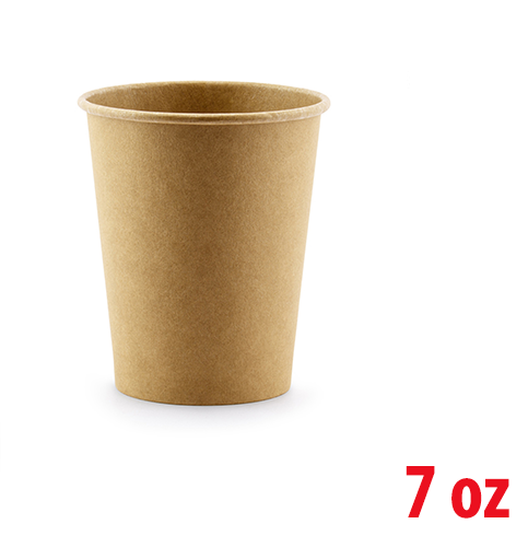 7 Oz Karton Bardak Kraft 8'li