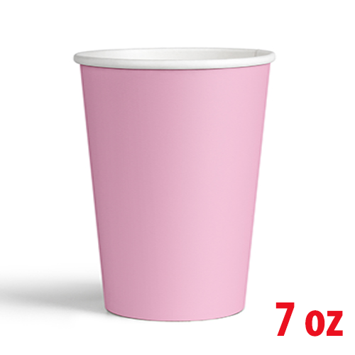 7 Oz Karton Bardak Pembe 8'li