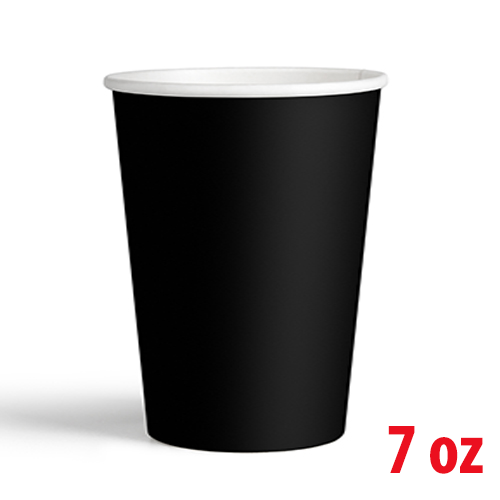 7 Oz Karton Bardak Siyah 8'li