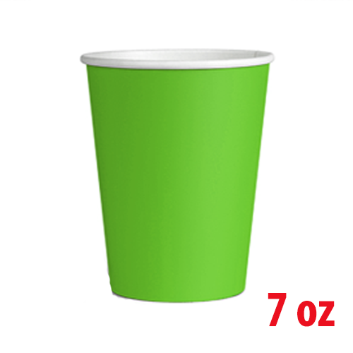 7 Oz Karton Bardak Yeşil 8'li
