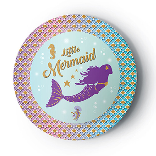 8'li Karton Tabak Deniz Kızı