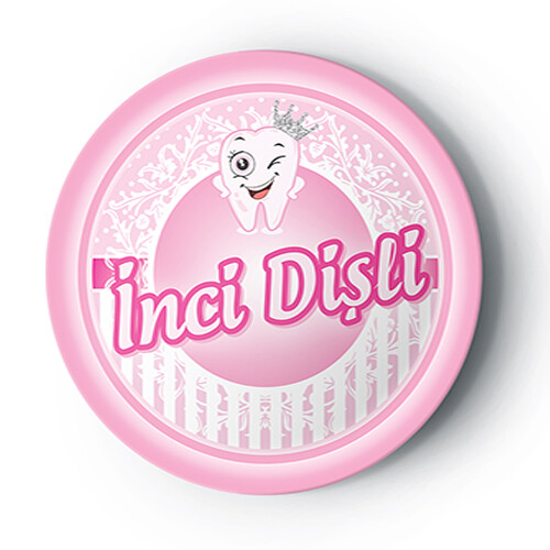 8'li Karton Tabak Pembe Diş