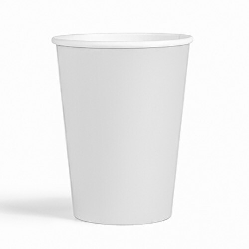 8 Oz Karton Bardak Beyaz 8'li