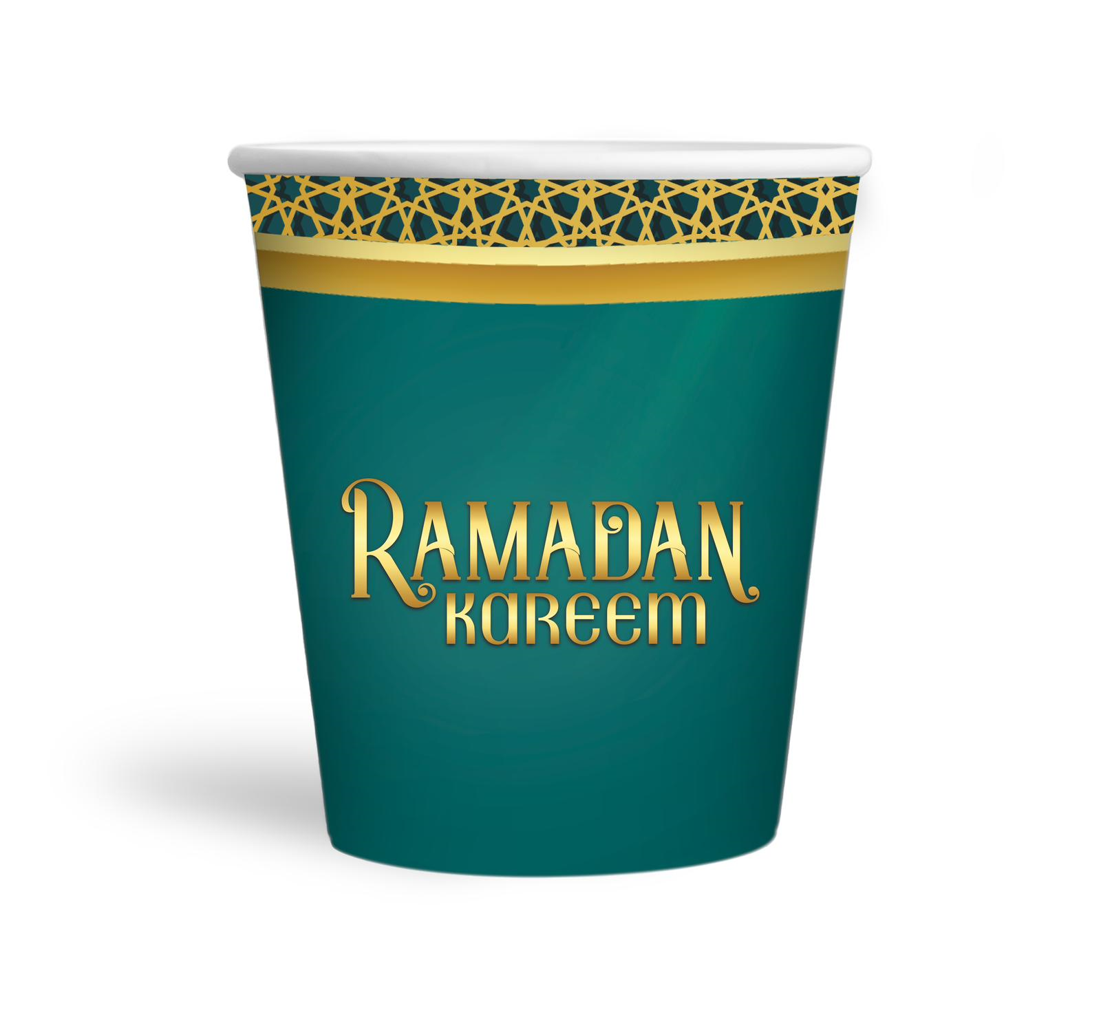 8 Oz Karton Bardak Ramadan Karam 8'li