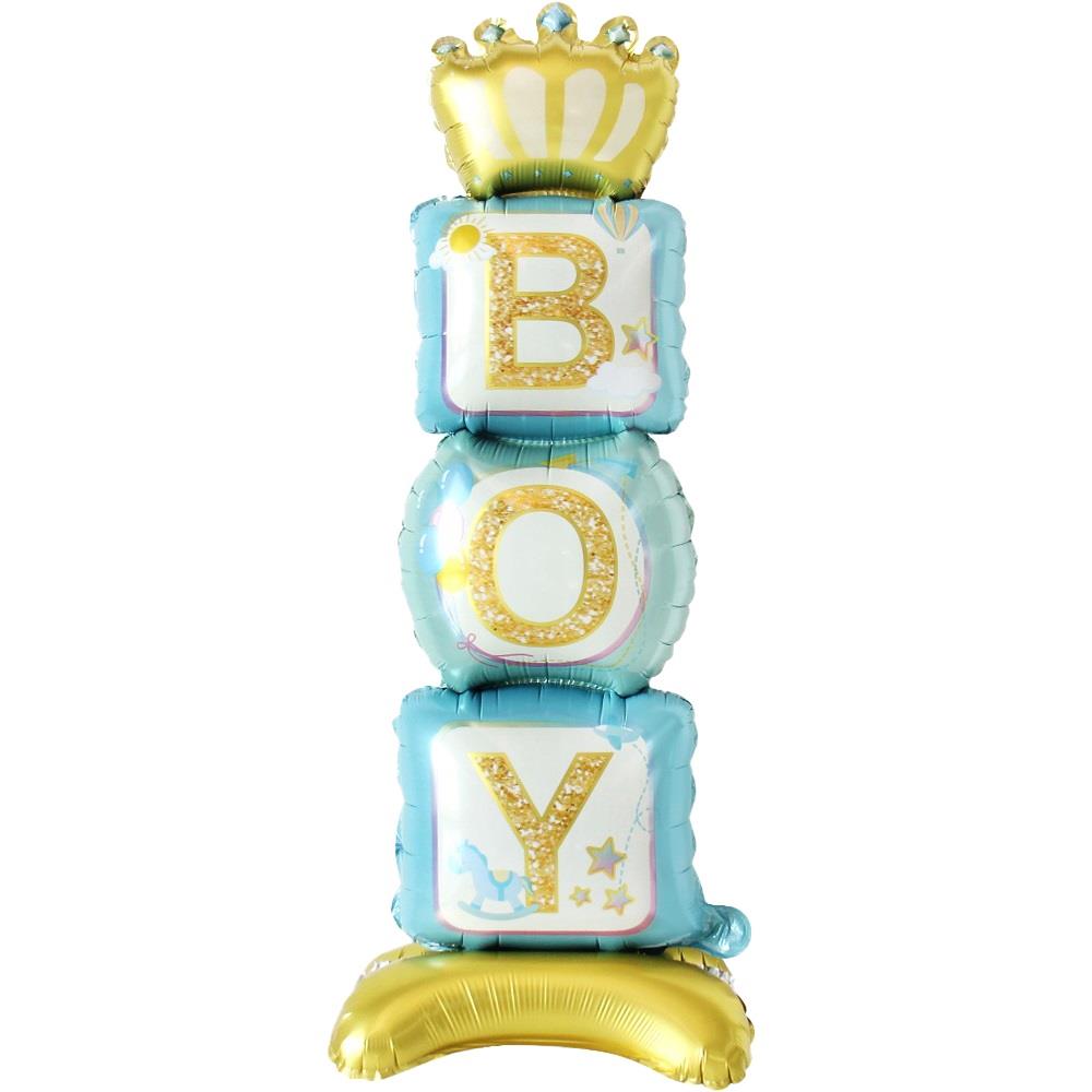 Ayaklı Boy Folyo Balon 34*108