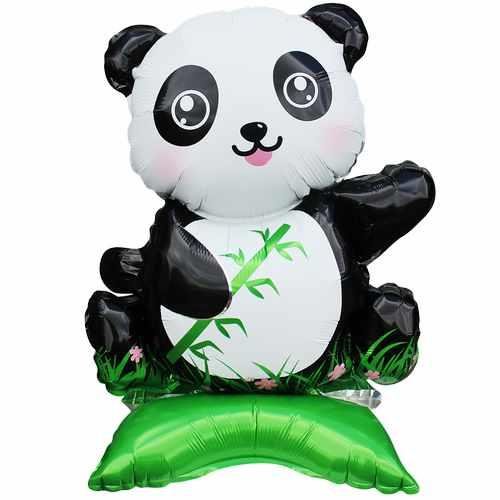 Ayaklı Panda Folyo Balon 39*58