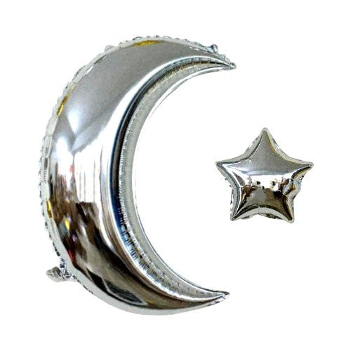 Ayyıldız Gümüş Folyo Balon