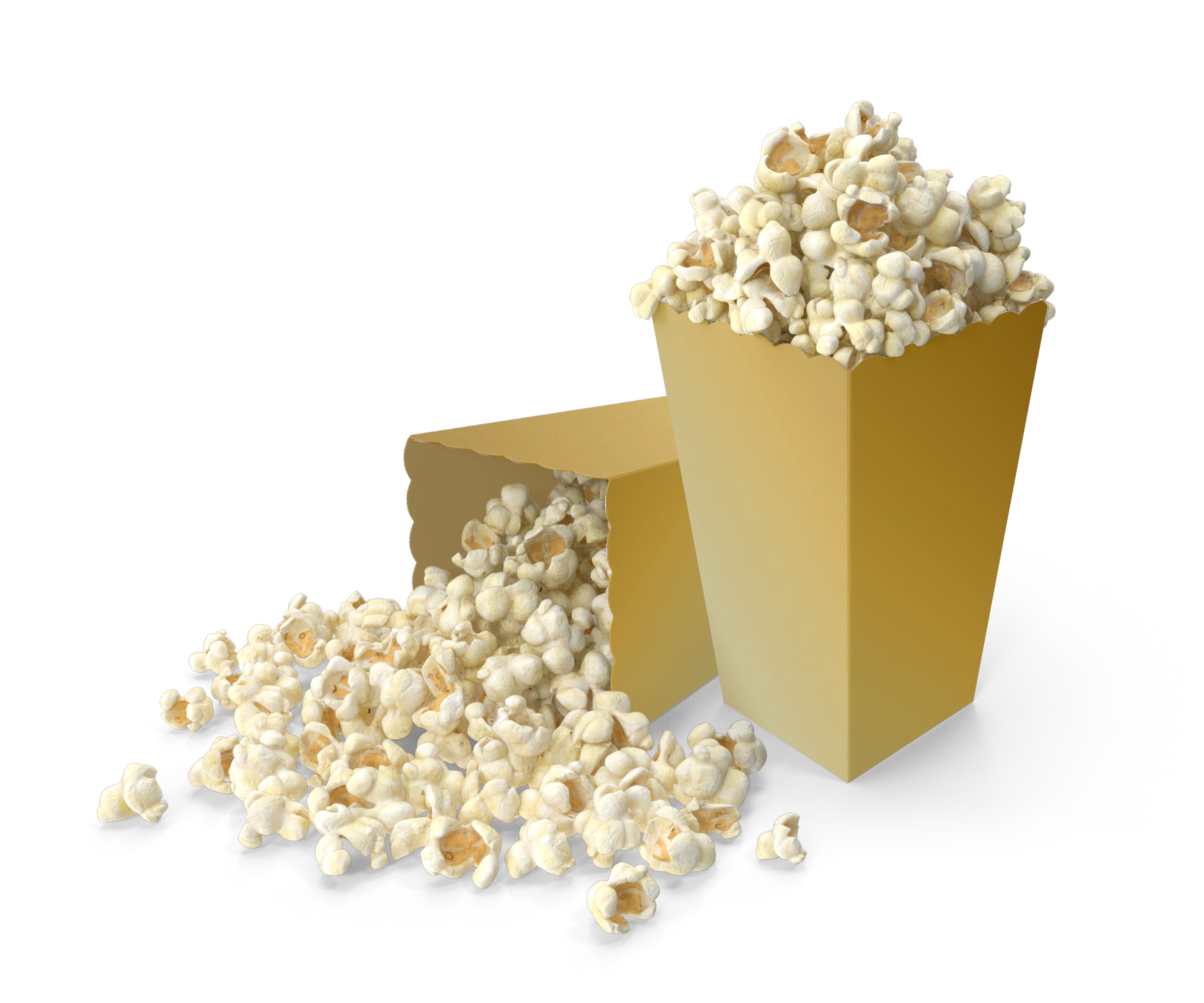 Eco 8'li Mısır Kutusu Ofset Gold