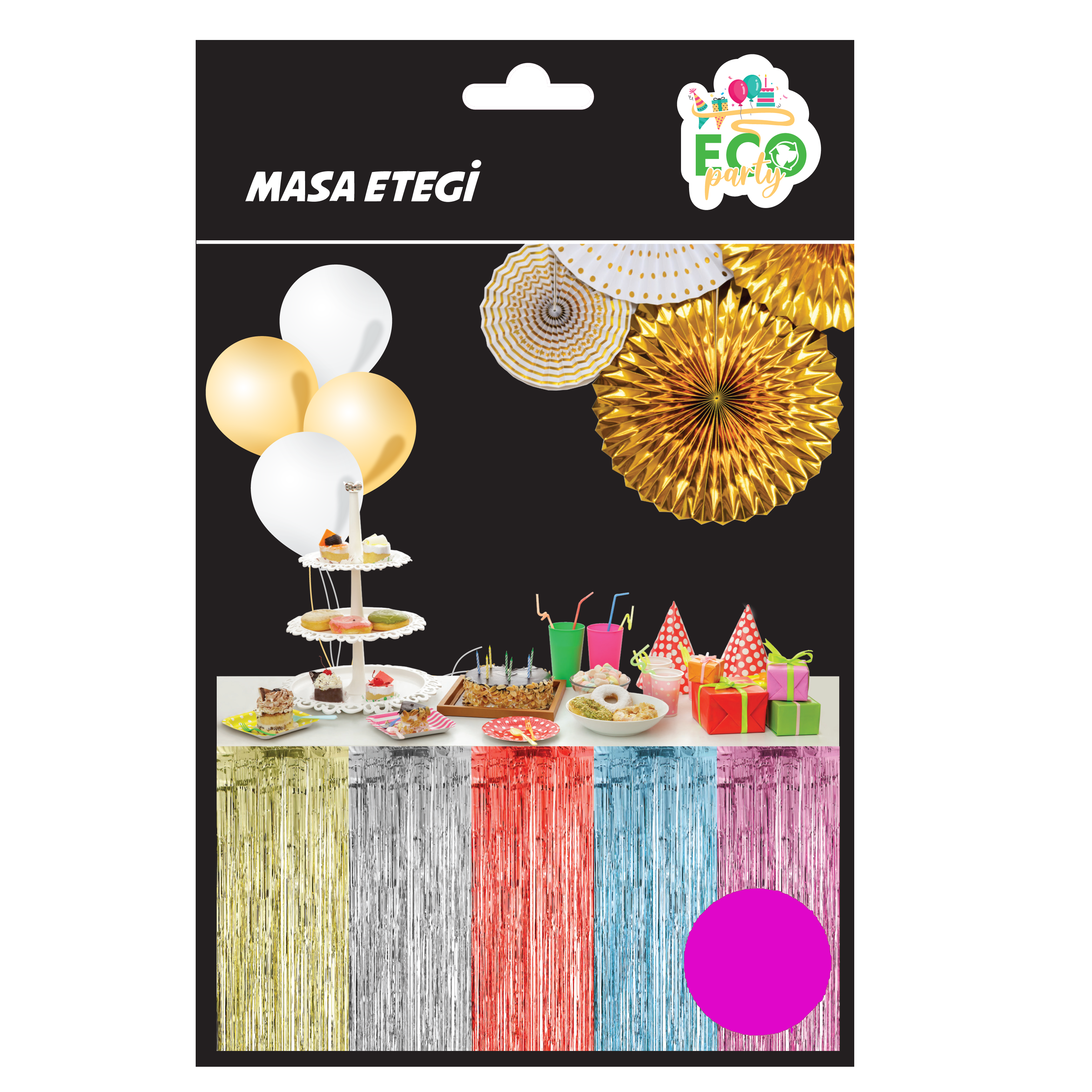 Eco Masa Eteği Fuşya