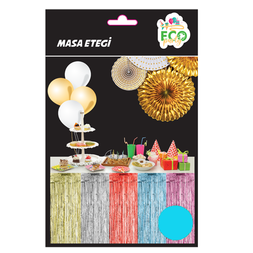 Eco Masa Eteği Mavi