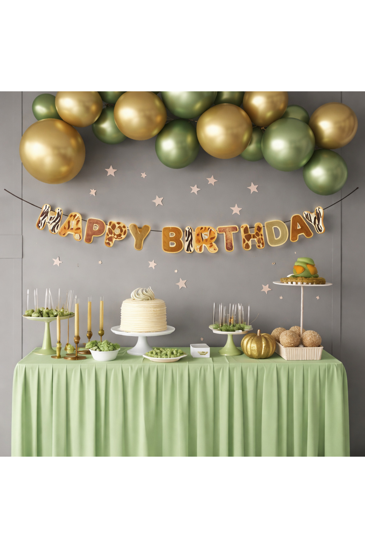 Özel Kesim Banner Happy Birthday – 210 cm Doğum Günü Yazısı Kaliteli