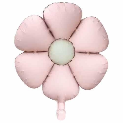 Papatya Pembe Retro Renk Folyo Balon 47,5*59,5