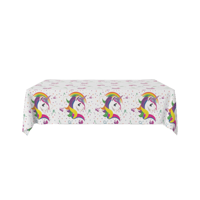 Plastik Masa Örtüsü Plastik Unicorn 137*210 Cm