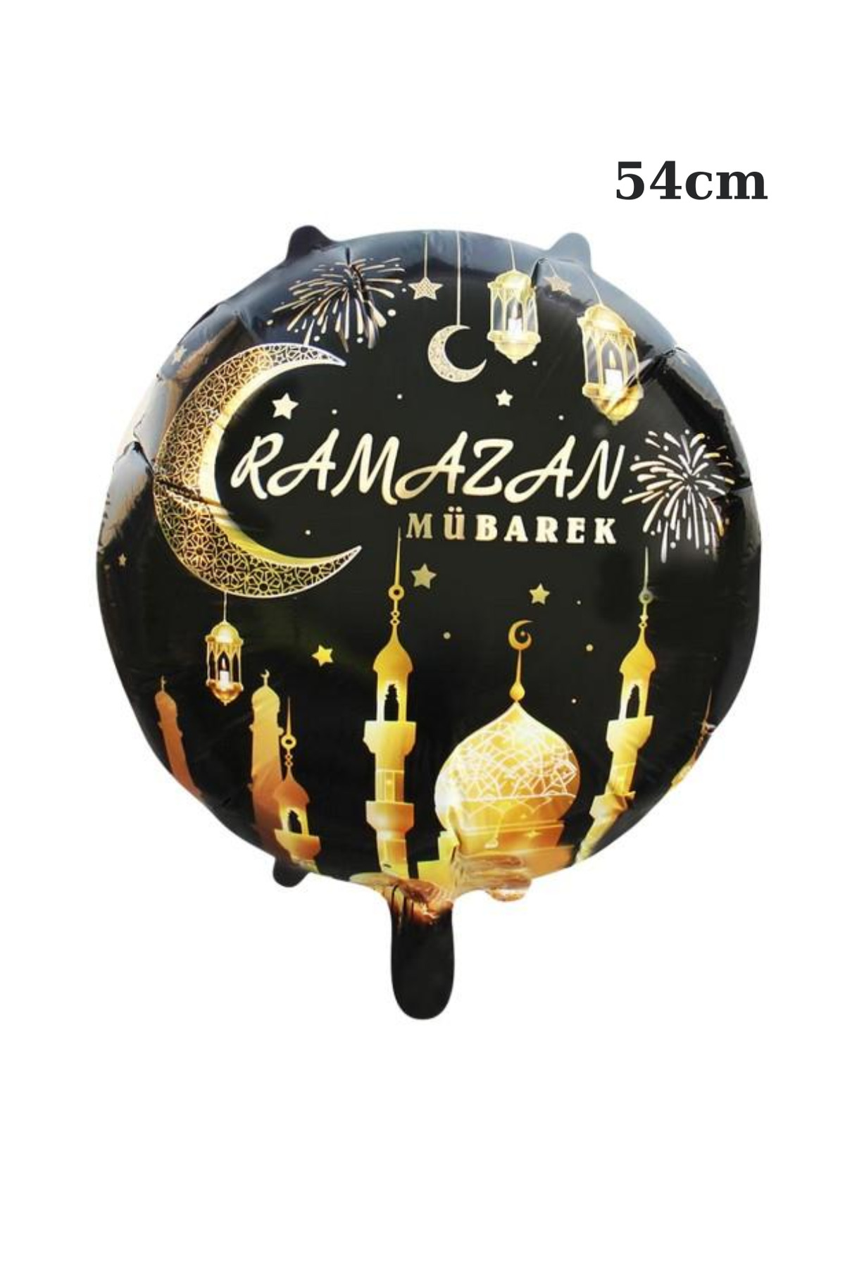 Ramazan Mübarek yazılı folyo balon 54cm