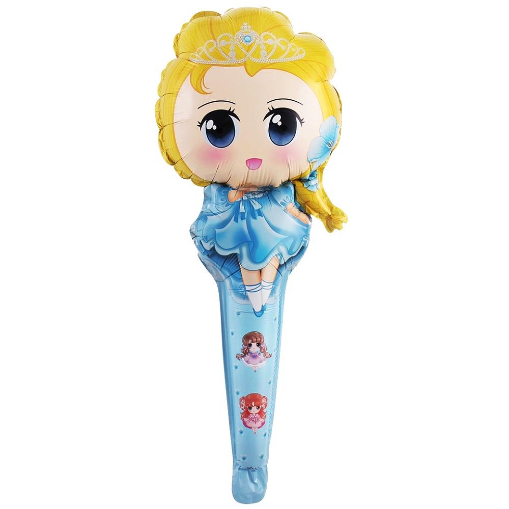 Saplı Frozen Folyo Balon 25*61