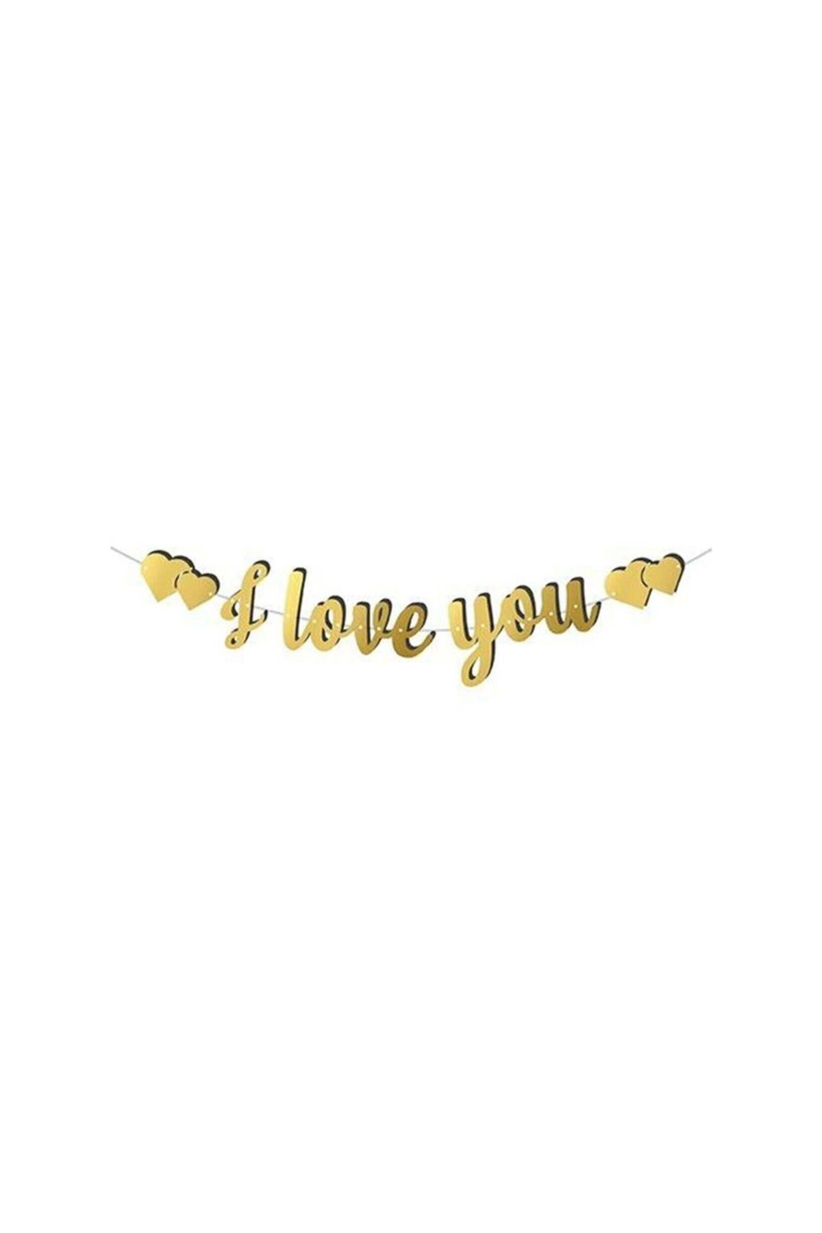 Seni seviyorum yazılı kaligrafi banner i love you yazılı kırmızı kaliteli