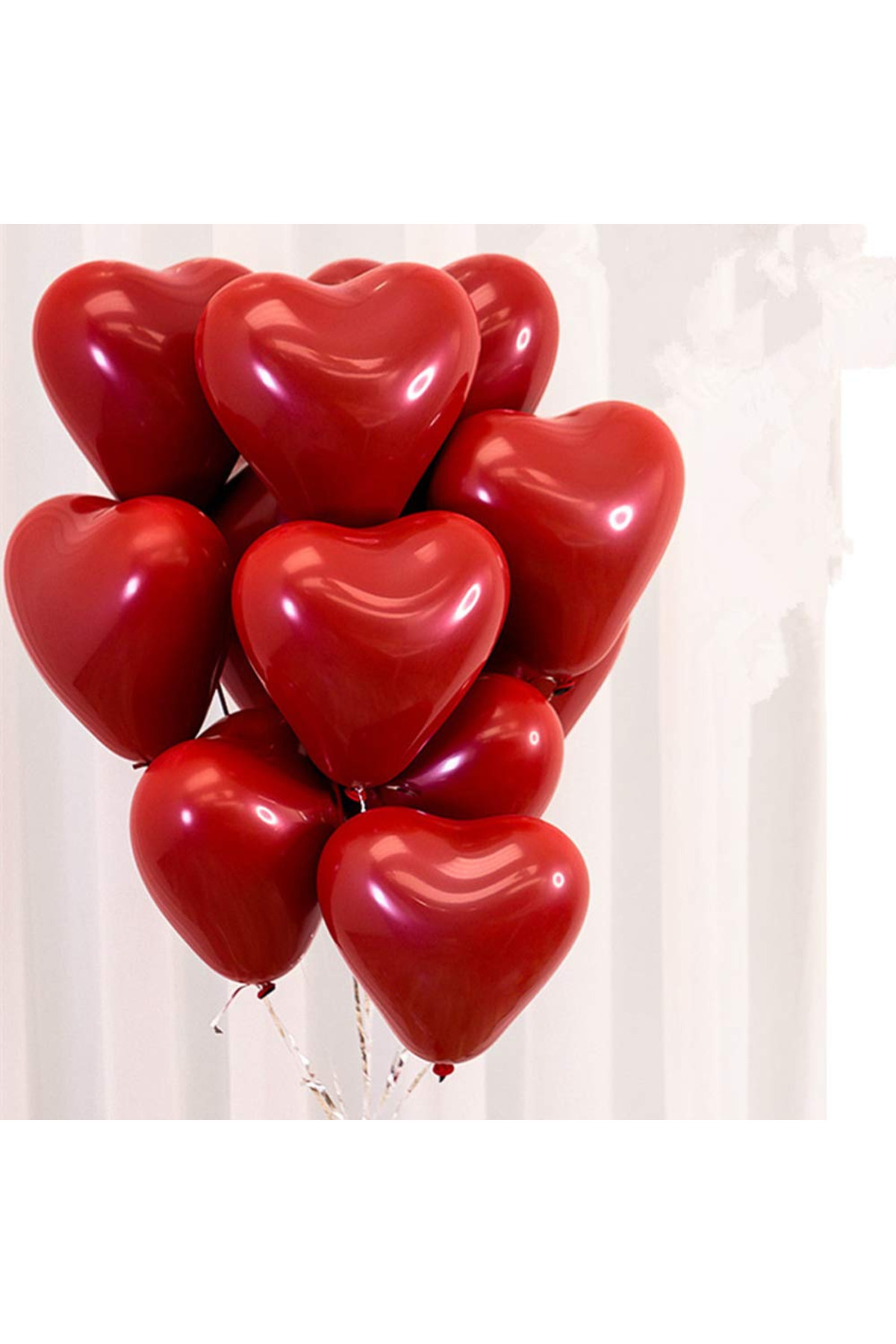 Sevgililer günü balonları kalp şeklinde seni seviyorum balon 14 şubat sevgiliye özel