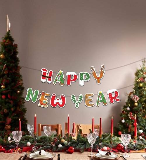 Yılbaşı Happy New Year Banner