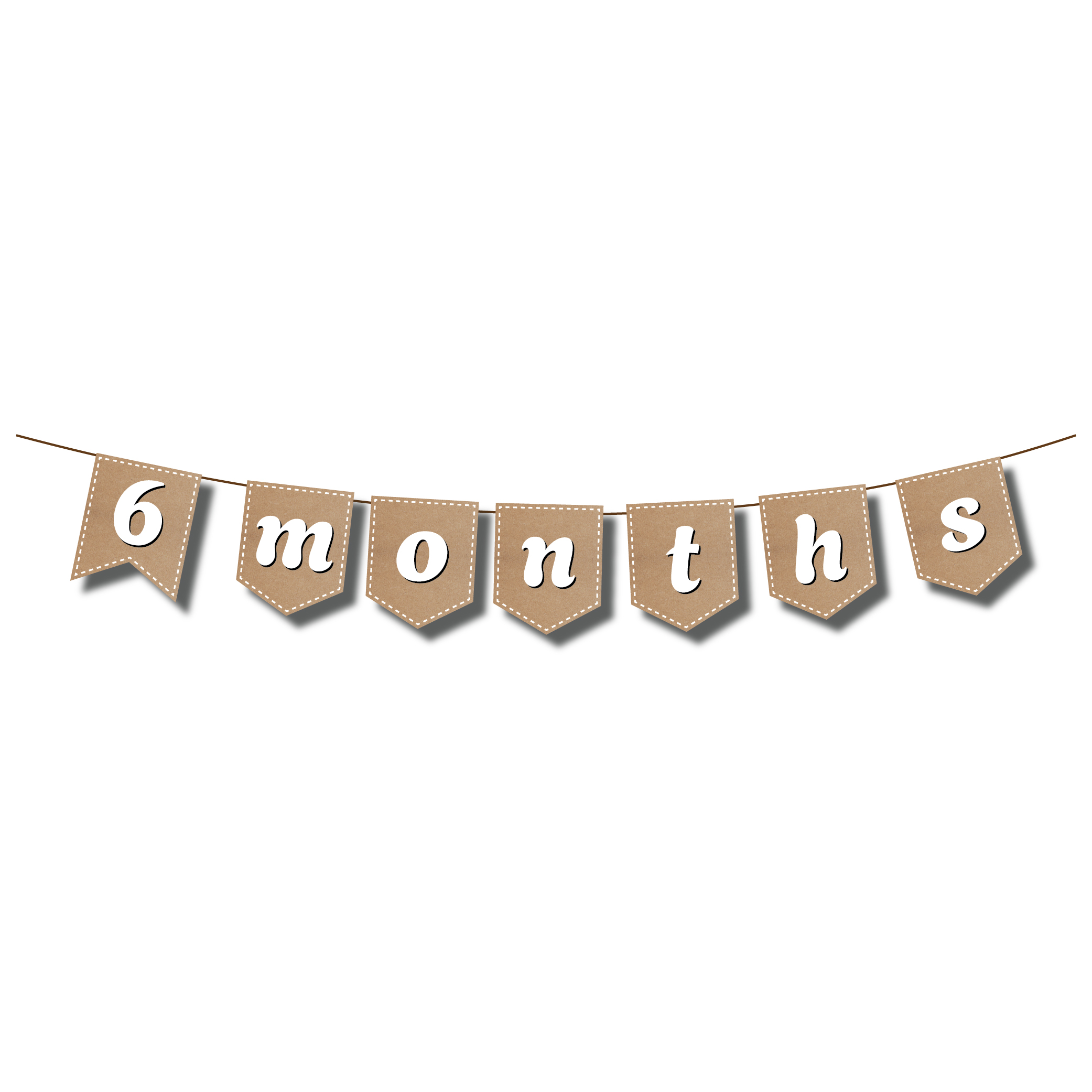 Zikzak Banner 6 Months